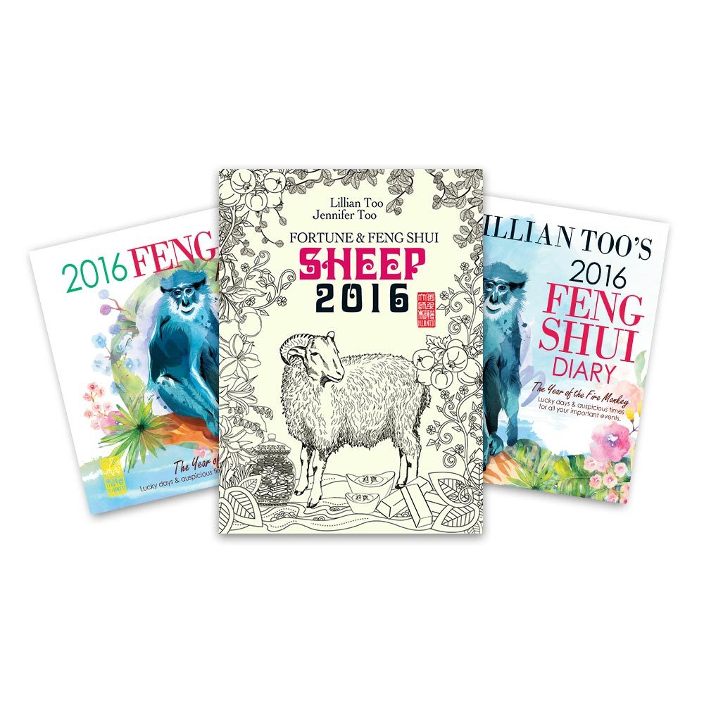 Set horoscopebook Sheep Almanac Diary 2016